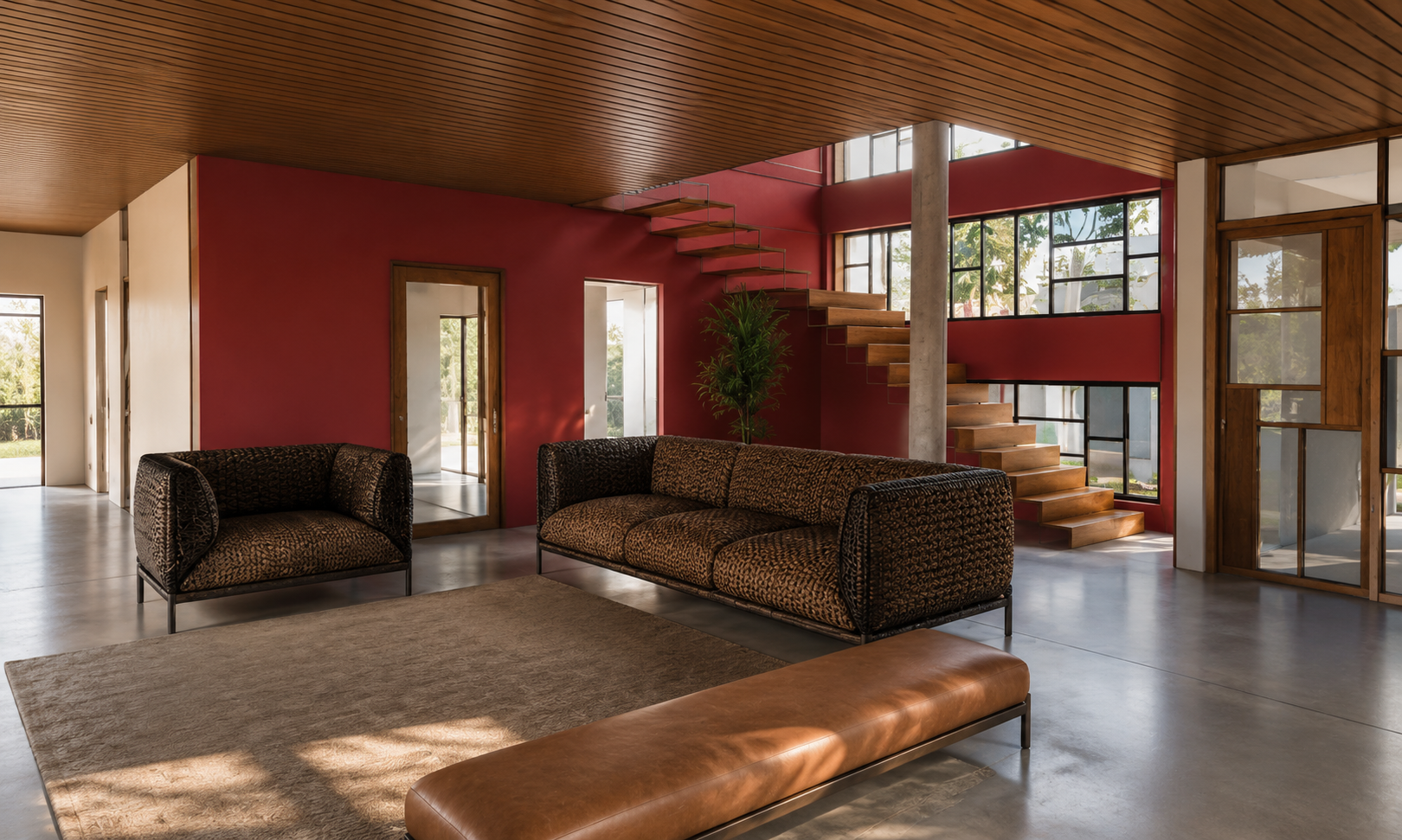 Casa Cachoeirinha — sala de estar